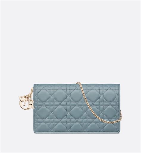 lady dior pouch lambskin